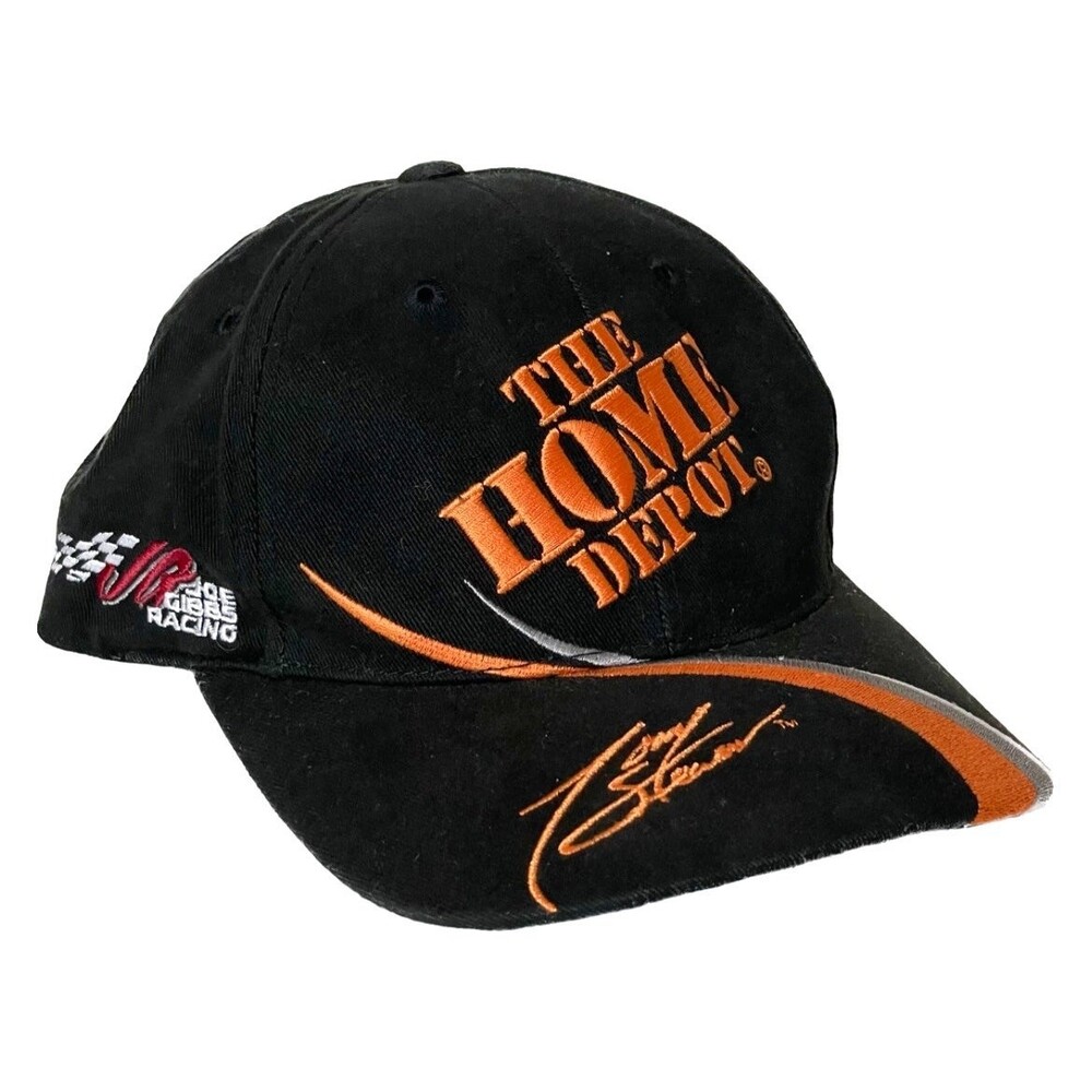 NASCAR The Home Depot #20 Tony Stewart Snapback Hat Joe Gibbs Racing Vintage